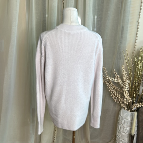 Lululemon Merino Wool Sweater Sz 4 Cream Excellent Condition Oversized Boyfriend - Picture 4 of 7